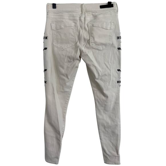 Express Mia Mid Rise Denim Legging Jeans Pants Skinny Size 2 - Picture 6 of 6